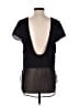 Sparkle & Fade 100% Polyester Black Short Sleeve Top Size S - photo 2