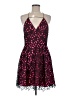 Milly 100% Polyester Hearts Pink Cocktail Dress Size 6 - photo 1