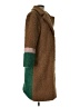 Topshop Brown Coat Size 8 - photo 4