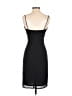 David Meister 100% Polyester Solid Black Ivory Cocktail Dress Size 2 - photo 2
