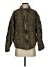 Free People 100% Polyester Argyle Green Jacket Size S - photo 1