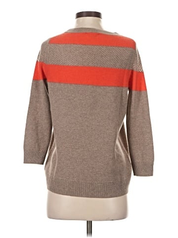 White + Warren Cashmere Pullover Sweater (view 2)
