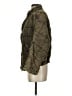 Free People 100% Polyester Argyle Green Jacket Size S - photo 5