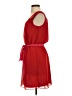 Express Solid Red Casual Dress Size XS - photo 5
