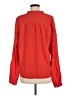 Vince. 100% Silk Red Long Sleeve Silk Top Size M - photo 2