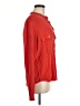 Vince. 100% Silk Red Long Sleeve Silk Top Size M - photo 4