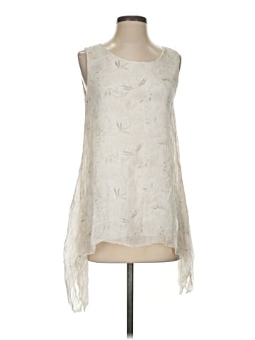 Etcetera Sleeveless Silk Top (view 1)