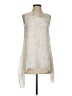 Etcetera 100% Silk Ivory Sleeveless Silk Top Size S - photo 1