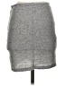 Mango Solid Gray Casual Skirt Size XS - photo 2