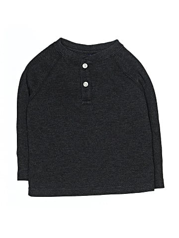 Janie and Jack Long Sleeve Henley (view 1)