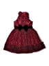 Gymboree 100% Polyester Argyle Red Dress Size 7 - photo 1
