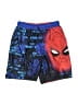Marvel 100% Polyester Graphic Blue Board Shorts Size 12 - photo 1