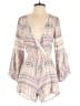 L Space 100% Rayon Paisley Ivory Romper Size S - photo 1
