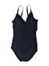 Jantzen Solid Black One Piece Swimsuit Size MedEstimated - photo 1