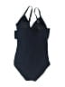 Jantzen Solid Black One Piece Swimsuit Size MedEstimated - photo 2