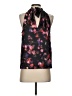 1.State 100% Polyester Black Sleeveless Blouse Size S - photo 2