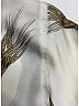 Burberry 100% Silk Print Ivory Vintage button down Size 4 - photo 8
