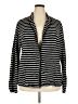 Caslon Stripes Black Blazer Size 2X - photo 1