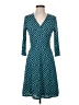 41Hawthorn Argyle Teal Casual Dress Size S - photo 1