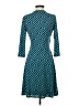 41Hawthorn Argyle Teal Casual Dress Size S - photo 2