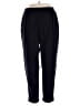 Lands' End Solid Black Track Pants Size XL - photo 1