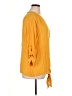 Cocomo Yellow 3/4 Sleeve Blouse Size 2X - photo 4