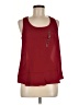 Freebird 100% Polyester Burgundy Sleeveless Blouse Size M - photo 1