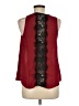 Freebird 100% Polyester Burgundy Sleeveless Blouse Size M - photo 2