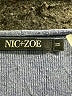 Nic + Zoe Solid Blue Cardigan Size 1X - photo 7