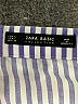 Zara Basic Blue 3/4 Sleeve Blouse Size L - photo 7