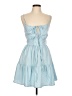 Unbranded Blue Casual Dress Size L (estimated) - photo 1