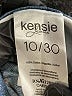 Kensie 100% Cotton Hearts Blue Jeans Size 10 - photo 8