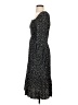 Gap 100% Rayon Polka Dots Black Casual Dress Size XS - photo 5