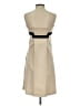 Diane von Furstenberg Color Block Tan Formal Skirt Size 4 - photo 2