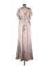 Unbranded Metallic Silver Cocktail Dress Size P (estimated, petite) - photo 2
