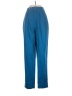 J. Peterman 100% Silk Solid Blue Silk Pants Size 0 - photo 1