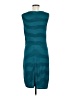 Laundry by Design Stripes Teal Cocktail Dress Size 8 - photo 2