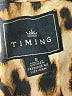 Timing 100% Polyester Tan Kimono Size S - photo 7