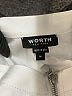 Worth New York White Jacket Size M - photo 6