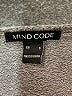 Mind Code 100% Rayon Gray Short Sleeve T-Shirt Size S - photo 7