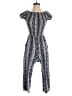 Justify Paisley Blue Jumpsuit Size S - photo 1
