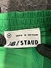 STAUD Color Block Green Athletic Shorts Size M - photo 3