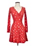 Planet Gold Hearts Red Cocktail Dress Size XXS - photo 1