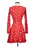 Planet Gold Hearts Red Cocktail Dress Size XXS - photo 2