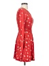 Planet Gold Hearts Red Cocktail Dress Size XXS - photo 4