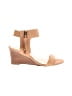 Adrienne Vittadini 100% Leather Tan Wedges Size 7 1/2 - photo 1