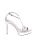Pelle Moda Silver Sandals Size 10 - photo 1