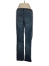 Express Jeans Solid Blue Jeans Size 2 - photo 2