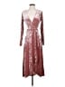Lulus Burgundy Cocktail Dress Size S - photo 1
