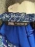 Zara Print Blue Casual Dress Size M - photo 6